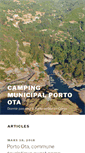 Mobile Screenshot of campingmunicipal-otaporto.fr