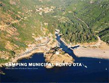 Tablet Screenshot of campingmunicipal-otaporto.fr
